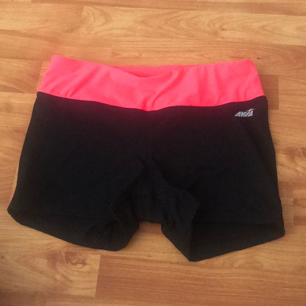 Black and Pink Sport Shorts
